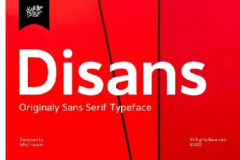 Disans Family font