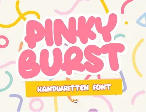 Pinky Burst font