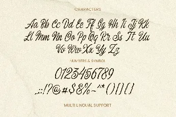 Shakillas Script font