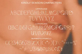 Kindly Season font