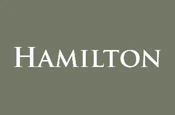 Hamilton font