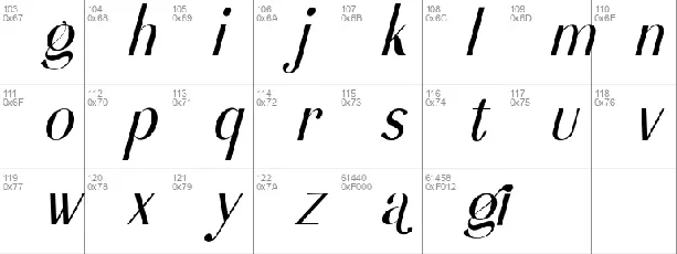 Ragitras font