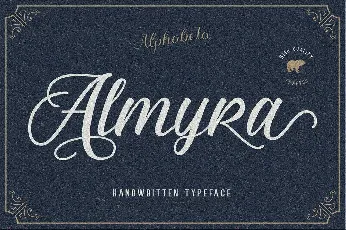 Almyra Script Free font