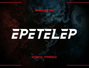 Epetelep font