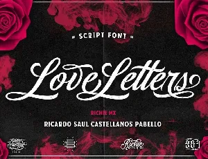 Love Letters Script font