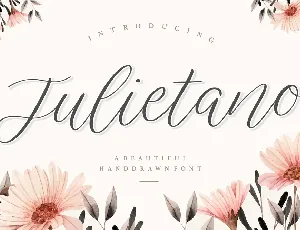 Julietano font