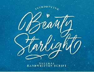 Beauty Starlight font