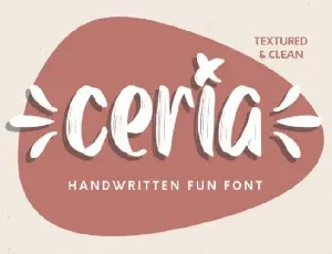 Ceria Script font