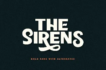 Sirens font