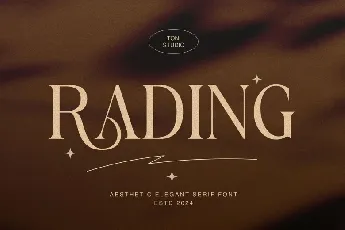 Rading font