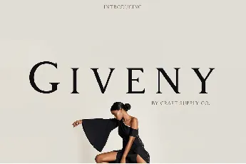 Giveny Serif Family font