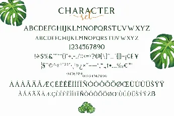 Giveny Serif Family font