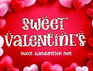 SweetValentines font