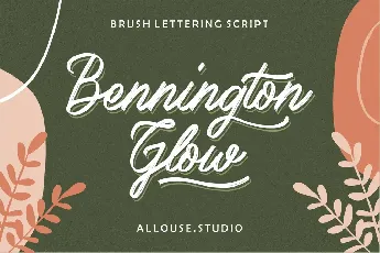 Bennington Glow Demo Version font