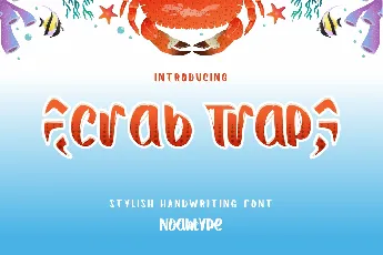 Crab Trap Demo font