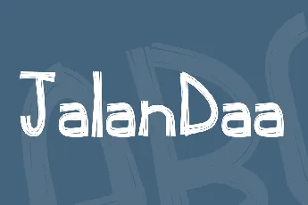 JalanDaa font