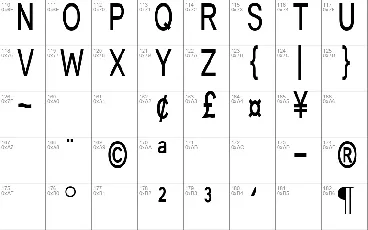 Fonthana font