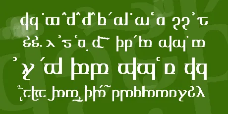 Tengwar Optime font