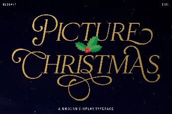 Christmas Picture font