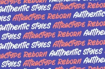 Attractype Reborn Script font