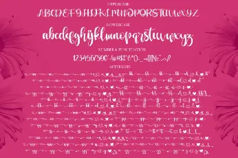 Love Moment Script font