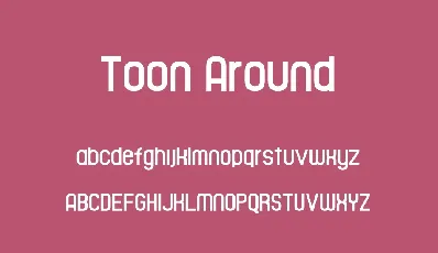 Toon Around font