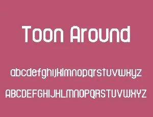 Toon Around font