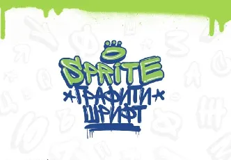 Sprite Graffiti font