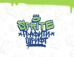 Sprite Graffiti font