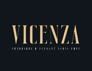 Vicenza font