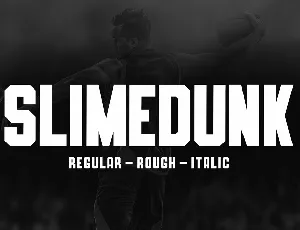 SLIMEDUNK font