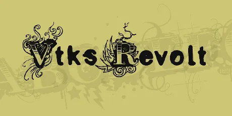 Vtks Revolt font