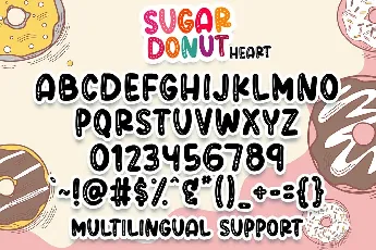 Sugar Donut Line font