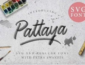 Pattaya Free font