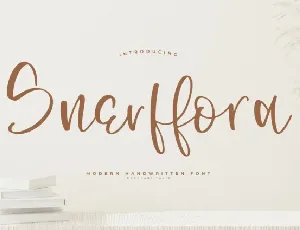 Snerffora font