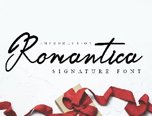 Romantica font