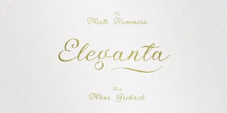 Eleganta font