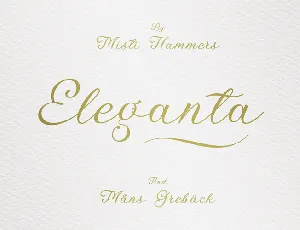 Eleganta font