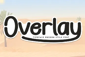 Overlay Display font