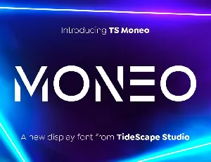 Ts Moneo font