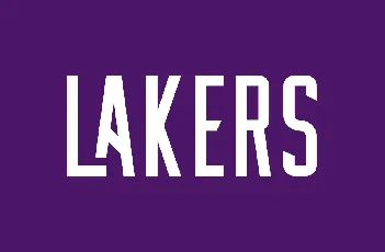 Lakers font