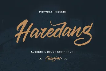 Haredang font