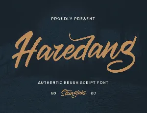 Haredang font