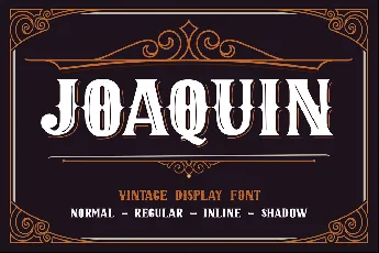 JOAQUIN font