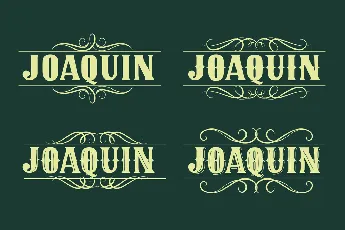 JOAQUIN font