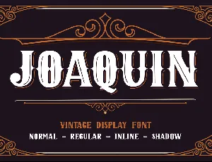 JOAQUIN font