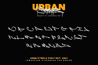 Urban Starblues Demo font