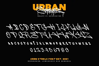 Urban Starblues Demo font