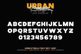 Urban Starblues Demo font