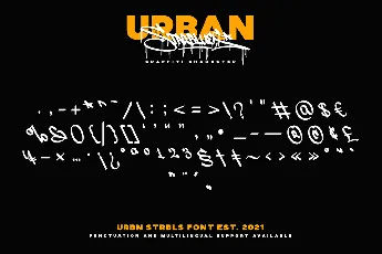 Urban Starblues Demo font